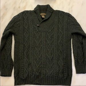 Men’s Inis Crafts Irish Wool Sweater